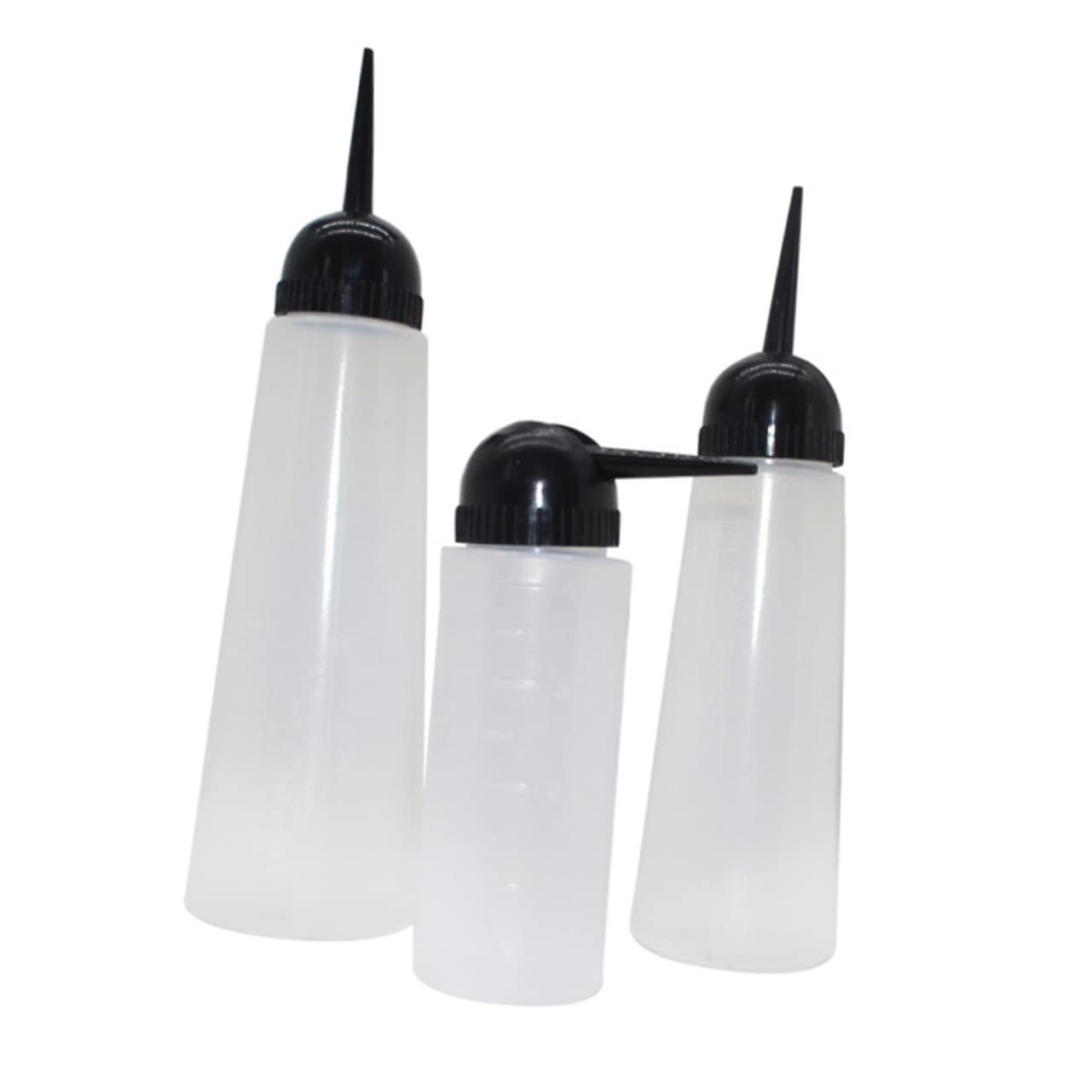 Didiseaon 5pcs Scalp Bottle Refillable Shampoo Pot Salon Accessory Hair Dye Bottle 160ml Refillable Dye Container