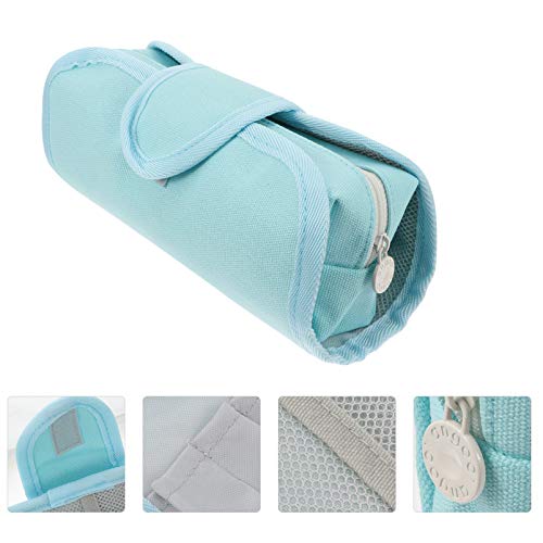 EXCEART Bolsa de Lápis Com Zíper Bolsa de Papelaria de Grande Capacidade Estojo de Caneta Marcador A