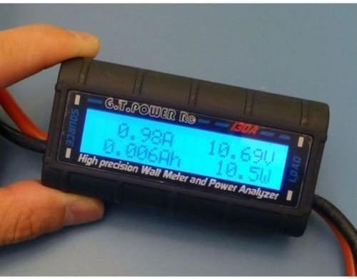 Generic 130A : G.T.Power RC Watt Meter and Power Analyzer LCD Display 130 150 A High Precision