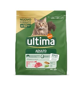 Ultima Cibo per Gatti Adulti con Manzo, 440g