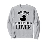 cute rubber duck lover felpa