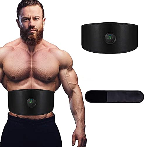 第六世代 ems 腹筋ベルト ジェルシート不要 腹筋マシン 6つモード 16つ段階 腹筋パッド 筋トレ 消耗ジェルシート不要 USB充電式 液晶コントロール 日本語取扱書