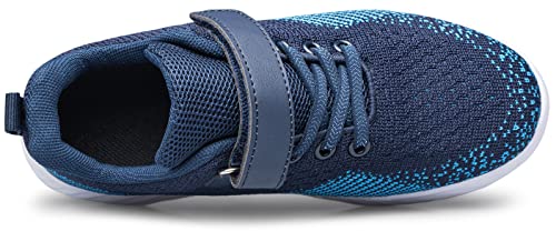 Image of Kids Shoes Toddler Boys Girls Running Sports Strap Sneakers | Children Breathable Casual Tennis Walking Athletic School Non-Slip Lightweight
