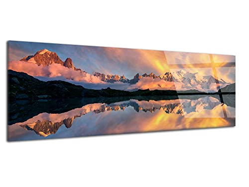 Tableau mural Mont Blanc pour décorer un salon moderne et lumineux