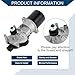 Hihaha No.76505S9VA01/76505S9VA02 Front Windshield Wiper Motor for Honda Accord 2003-2007 Pilot 2005-2008 for Acura TL 2004-2008 TSX 2004-2008 MDX 2005-2006/5 Pin Wiper Motor