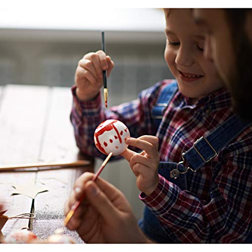 Sleetly White Matte Blank Flat Disc Diy Plastic Christmas Tree Ball Ornaments For Kids And Adults - Ornaments For Crafts, Painting, Drawing, Large 4 Inch, Set Of 12 #TOP3