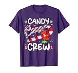 Candy Cane Crew Funny Christmas Candy Lover X-mas Gifts T-Shirt