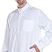 Men's Muslim Clothes Long Sleeve Thobes Middle East Saudi Arab Kaftan Islamic Abaya Dress Dubai Robes National costume White XXX-Large