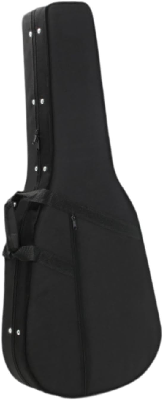 ギターケース ギグバッグ 軽量保護ギターバックパック ハンドル付き 防水ハードケース ポータブルアコースティックギターバッグ, 40