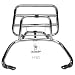 Produktbild Gepäckträger klappbar hinten Chrom kompatibel mit Vespa Primavera Sprint 50 125 150