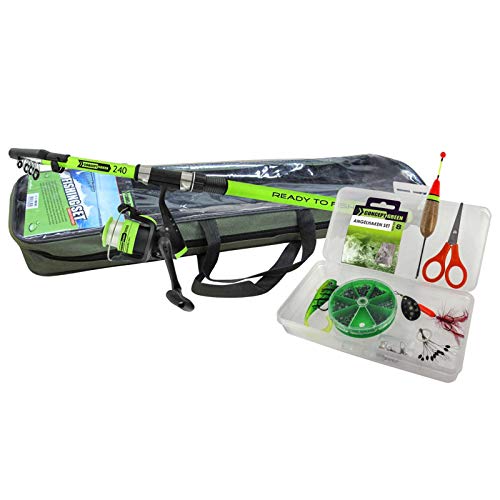 Jenzi Tele Ruten Combo Green Concept