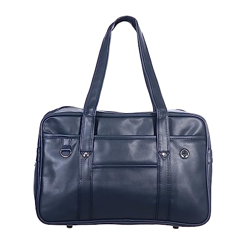 Sac à main scolaire PU au design simple et poignée ergonomique
