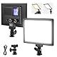 NEEWER 9 LED Videoleuchte Panel, dimmbare, sanfte Beleuchtung für DSLR Kamera, 4000mAh Akku, USB Typ C Anschlüsse, 3200K ~ 5600K CRI95+ 600Lux für Fotografie Videoaufzeichnung Live Streaming NL-116AI
