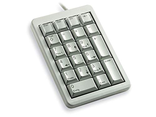 Cherry UltraSlim Programmable Keypad, Light Gray - 26 keys (G84-4700LUCUS-0)