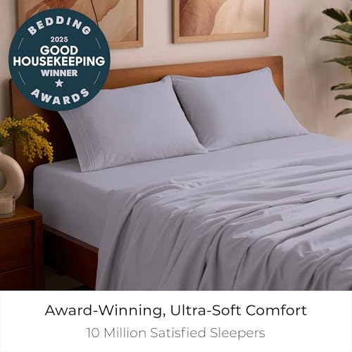 image for Mellanni Queen Sheets Set - 4 PC Iconic Collection Bedding - Hotel Lux