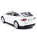 ANTSIR Car Model X 1:32 Scale Alloy diecast Pull Back Electronic Toys with Lights and Music,Mini Vehicles Toys for Kids Gift (White)