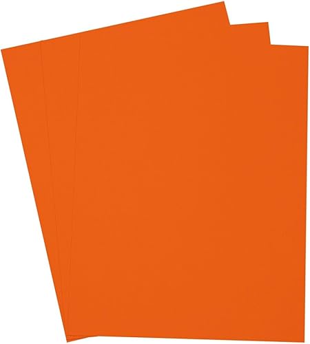 Miniatura 3 de Cartulinas LUX de 8.5 x 11 pulgadas (8 unidades), Mandarina