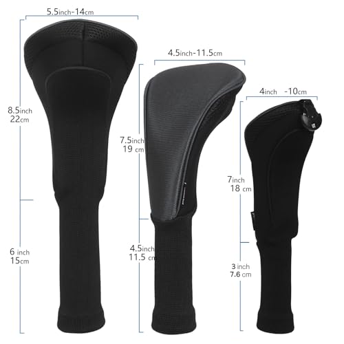 Craftsman 3Pcs Black Mesh Covers