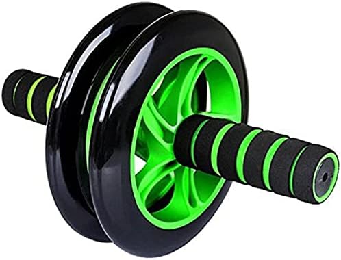 Kmils Anti-Skid Abs Exerciser Double Wheel Roller for Abdominal and Stomach Exercise, Workout at home with Knee Mat