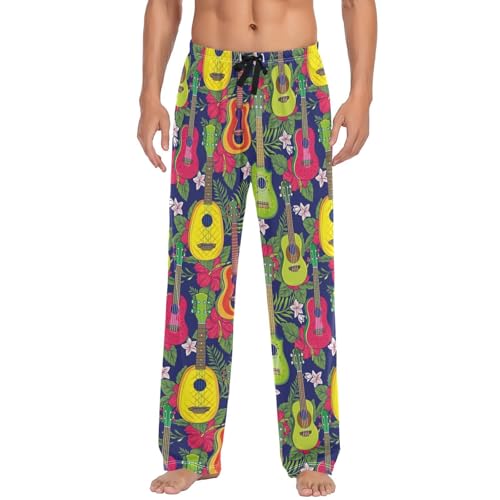 Hot Pie Pieces Men's Lightweight Open-Hem Lounge Pants
