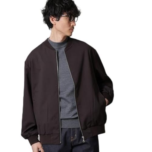 [ナノユニバース] TRインタックMA-1 24AW チャコール3 S