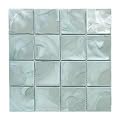 Tenedos HTC290 Azure Haven Square Glass Mosaic Tile – 12x12 Glossy Blue Tile Sheet for Kitchen Backsplash, Bathroom, Shower Wall & Accent Decor (1 Sheet)