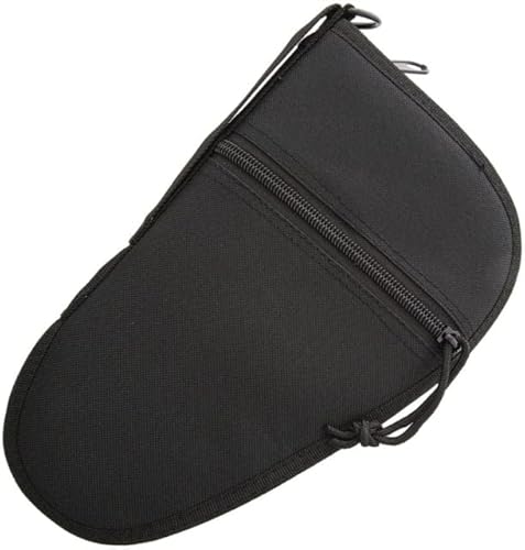 Carry All Pistol Case 10.5in, Condura, Black, Velveteen Lining, Zipper Closure, P0235-10-5-AC185