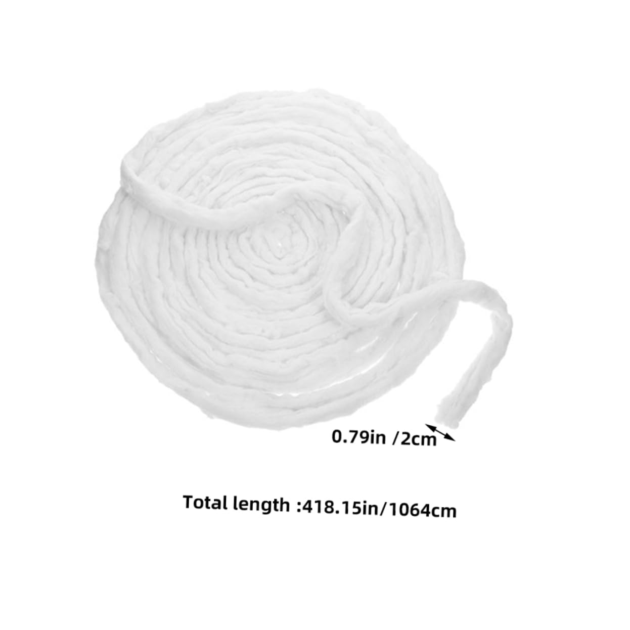 WOFASHPURET Convenient Cotton Strips for Hair Perming and Dyeing Absorbent Disposable Hairdressing Rolls Soft and Versatile for Salon Use with String Design