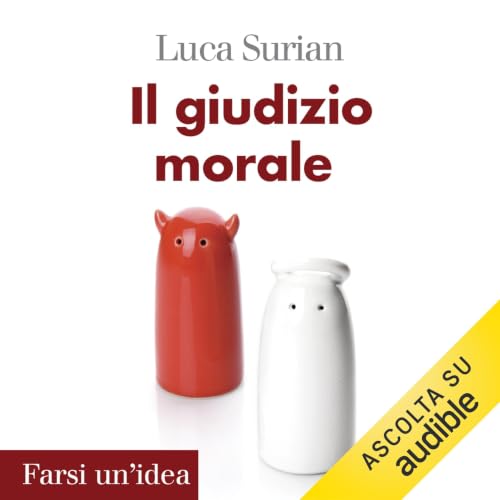 Diseño de la portada del título Il giudizio morale