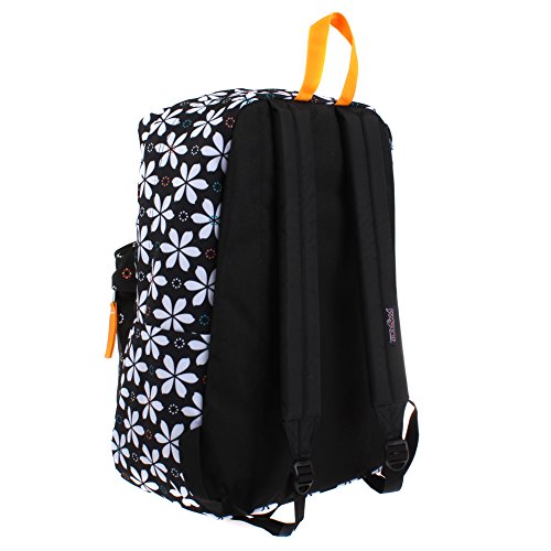 JanSport T501 Superbreak Backpack 2014 Winter Collection (Black Floral Geo)4