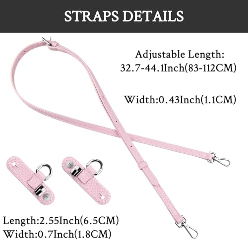 Image of SOPROM Crossbody Strap for Longchamp Pouch with Handle Mini Bag Adjustable Conversion Replacement Kit for Long Champ