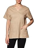 Dickies Women's Eds Signature Scrubs Missy Fit Mock Wrap Top