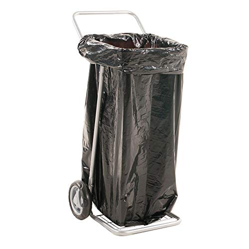 Müllsackwagen für 125 Ltr. Müllsäcke, Traglast: 50 kg - lichtgrau