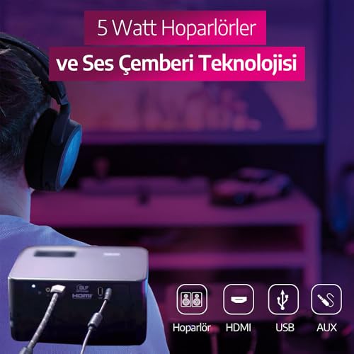 Philips GamePix 900 Vidéoprojecteur DLP LED 4K - vue 6