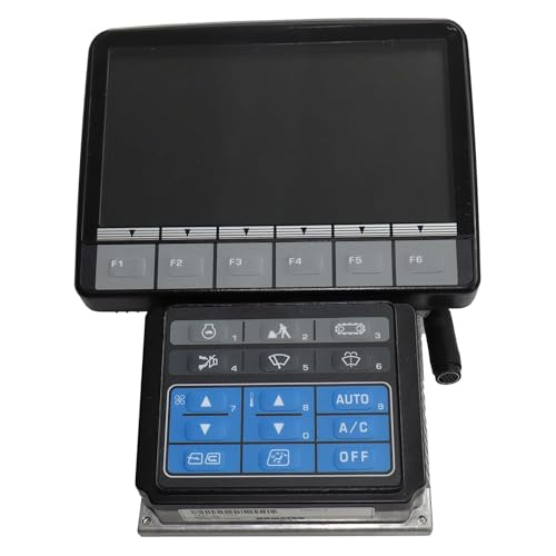 Image of Monitor 7835-31-1009 7835-31-1010 7835-31-1011 Compatible for Komatsu Excavator PC130-8 PC160LC-8 PC138US-8