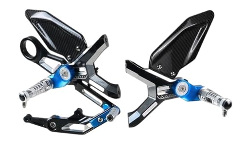 Pédales Moto Pour BMW S1000RR en aluminium réglable anodisé lavande