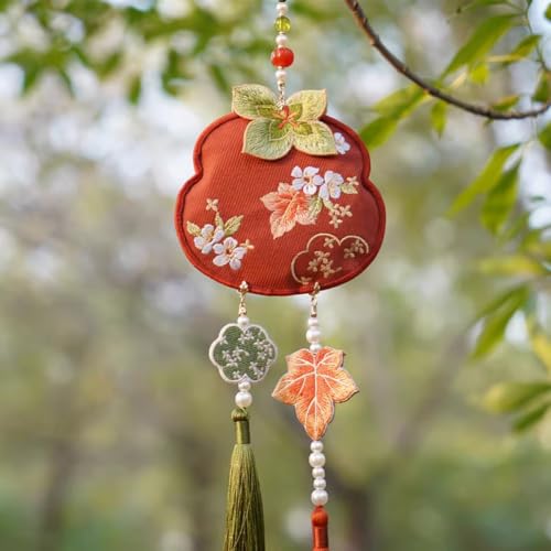 Colgante con borla estilo antiguo Hanfu sin especias miniatura 2