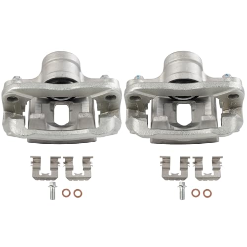 Image of 19B3203A 19B3202A Rear Left & Right Disc Brake Calipers Assembly