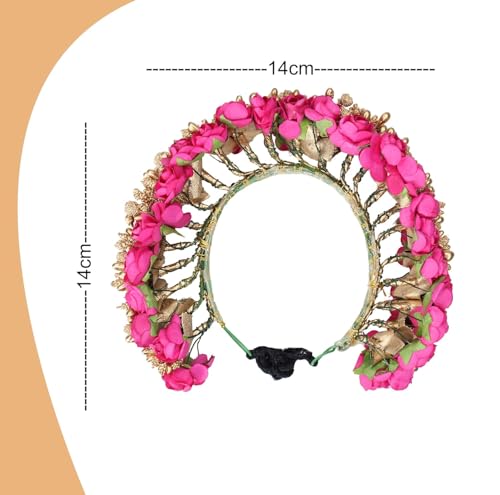 Image of Majik Bun Decoration Hair Gajra For Women And Girls Wedding, Party Hair Decoration Hair Accessories (M4)