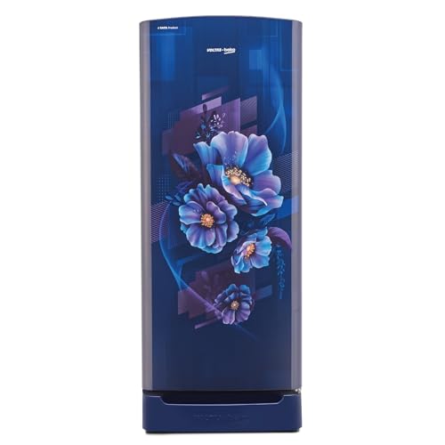 Voltas Beko, A Tata Product 183 L, 4-Star Single Door Direct Cool Refrigerator with Fresh Box Technology (2026 Model, RDC215A / 4W0BBR0M0B00GO, Bonita Blue, Base Drawer) 8 41LMZCikDEL