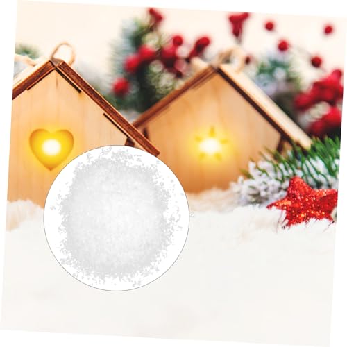 Zerodeko 3 Pçs 2 Árvore De Festival De Neve Artificial Neve Reunindo Pó DIY Simulação Neve Espumante