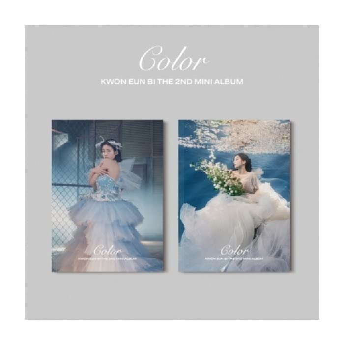 IZ*ONE KWON EUNBI Color 2nd Mini Album 2 Version SET Contents+Poster+Tracking Sealed
