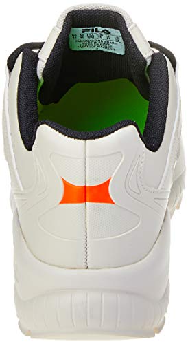 Tênis Styling, Fila, Masculino, Bege/Preto/Laranja Flúor, 40