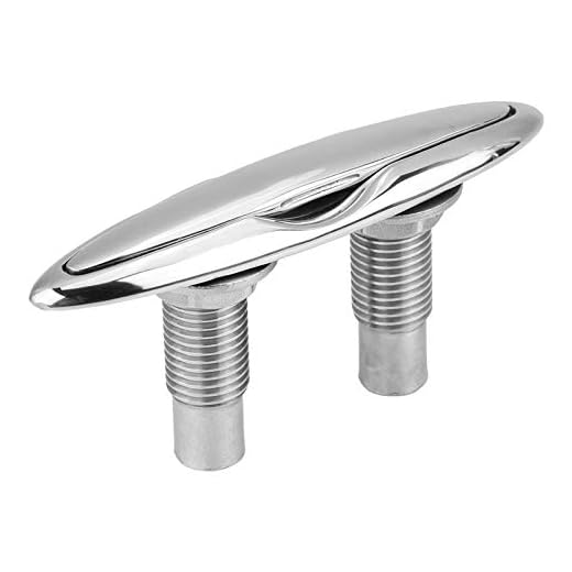 REFURBISHHOUSE Boat Dock di Ormeggio per Navi Bitta Ordinata Bolt per Cavi Push-Pull A Due Piani in Acciaio Inox Accessori Hardware per Bitte Marine