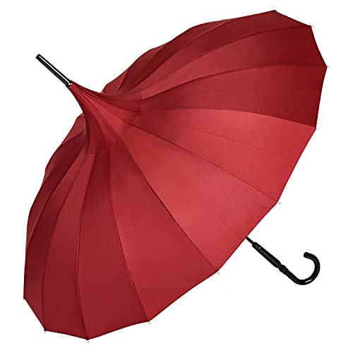 Parapluie pagode VON LILENFELD grand parasol étanche femme