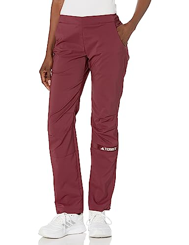 adidas Women's Terrex Multi Woven Pants, Shadow Red, Small