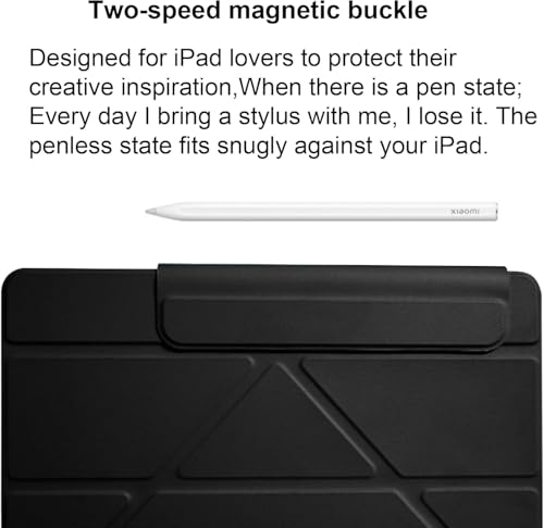 Image of Case for Lenovo idea Tab Plus 12.1 inch 2025 with Vertical Stand Function, Anti-Drop, Shockproof, Protective Cover for Lenovo Idea Tab Plus 12.1 inch - Black