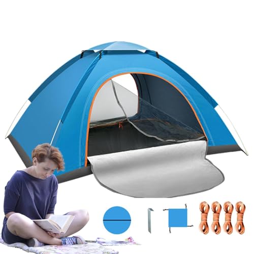 Campingzelt, Kuppelzelt, Camping-Pop-Up- für den Außenbereich,Camping-Reisezelt | Wasserdichtes für 2–3 Personen, Familienzelt zum, Reisen, Wandern, Campingzelt, Kuppelzelt, Camping-Pop-Up- für den Außenbereich,Camping-Reisezelt | Wasserdichtes für 2–3 Personen, Familienzelt zum, Reisen, Wandern,