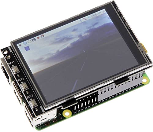 Mini PC Raspberry Pi 3 B+ 1GB con pantalla táctil y disipador para proyectos Linux