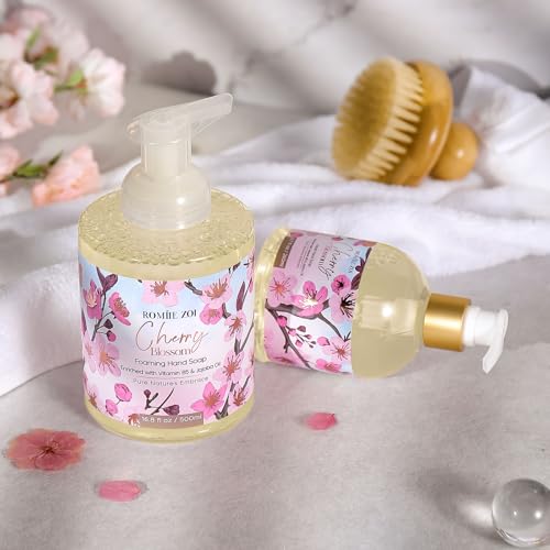 Image of ROMIIE ZOI Liquid Hand Soap, Cherry Blossom, 260 ML / 8.7 FL. OZ